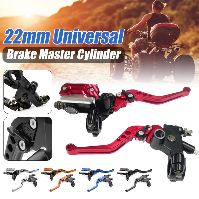 Universal 7/8" Motorcycle Hydraulic Brake Clutch Master Cylinder Reservoir Lever