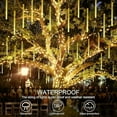thumbnail image 4 of LED Outdoor String, Rain Lights,Meteor Lights,Meteor rain Lights 50cm 10 Tube Solar rain Lights with for Christmas Parties Wedding Christmas Tree, 4 of 7