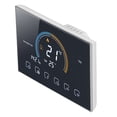 thumbnail image 3 of Thermostat Intelligent, Fonction Mémoire, Thermostat à Mémoire de Données avec Arrêt, Écran LCD Rétroéclairé par Couleur pour Outil de Test pour la Maison BHT-8000GC-Black, 3 of 8