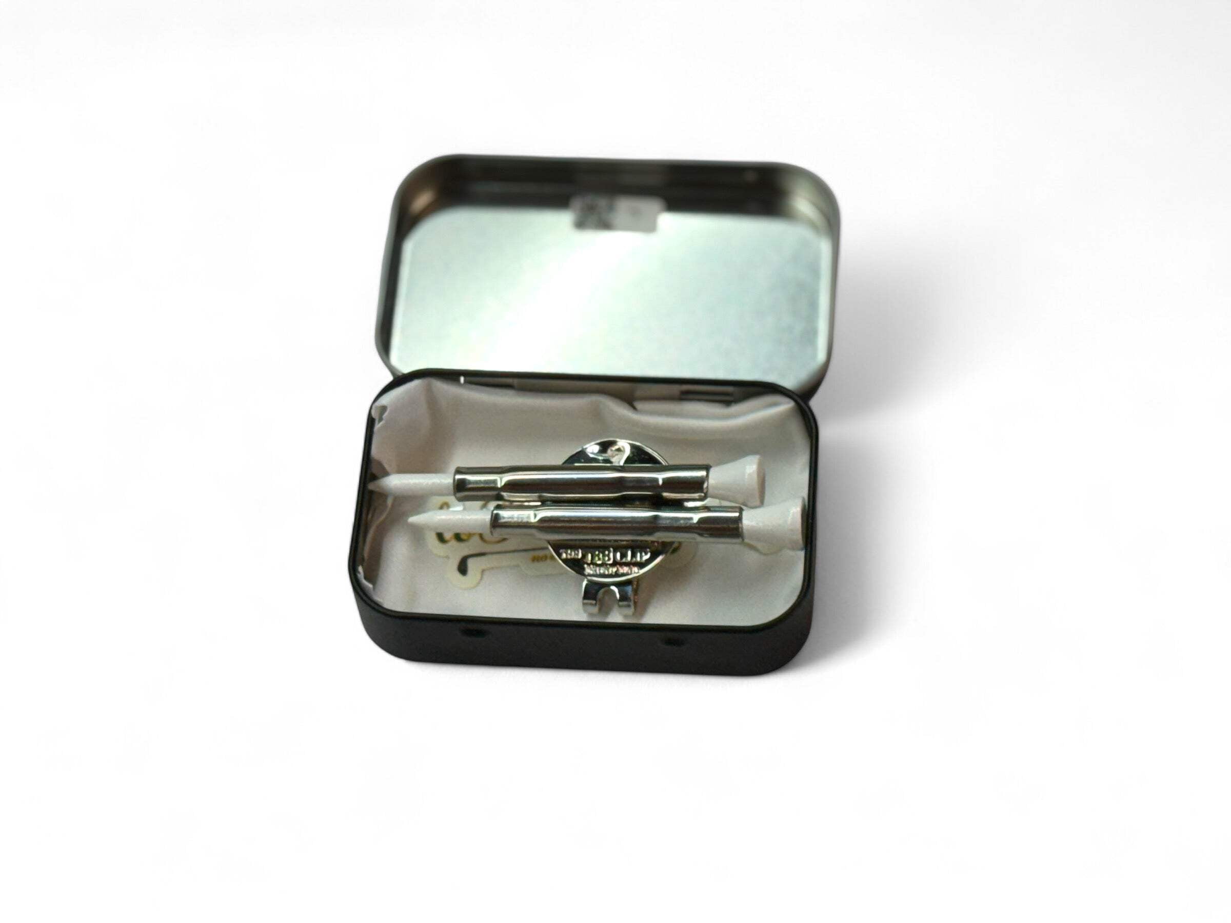 The Tee Clip Magnetic Golf Tee Holder with Magnetic Hat Clip