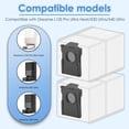 thumbnail image 3 of Replacement Dust Bags for Dreame L10s Ultra Gen 2 Robot Vacuum, 12 Pack, 3 of 5