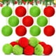 thumbnail image 1 of Juego de 12 Piezas de Adorno Navegación Hot6sl Color Verde Color Rojo para Colgar En El Arbol de Navidad, 1 of 6
