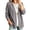 Light Gray -BB31, variant on Dwellite Cotton Linen Cardigan for Women Lightweight V Neck Classic Button Front Breathable Stretch Relaxed Fit Casual White S
