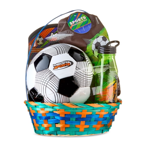 Boys Soccerball with Bag Prefilled Easter Basket, by Megatoys