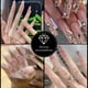 thumbnail image 4 of 1 caja de 12 rejillas Broca con forma de manicura Broca de fondo plano para suministros de decoración de uñas, 4 of 5