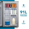 thumbnail image 3 of Frigobar Refrigerador Acero Inoxidable 91 Litros 3.2 Ft Plata, 3 of 7