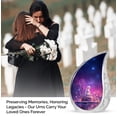 thumbnail image 3 of SABURIAL Teddy Bear Urn - Small Ashes Keepsake - Combo 3 - Large with 3 Inch Pack of 4 - Funeral Urns - Decorative Urn for Male & Female - Burial Urns for Adult Human Ashes, 3 of 7