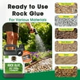 thumbnail image 6 of Rock Glue for Landscaping, 1 Gallon Mulch Glue Gravel Binder No Dilution Needed, 6 of 6