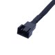 thumbnail image 2 of Cable de extensión de 4 pines para ventilador de CPU de computadora, adaptador de concentrador de ventilador de chasis, juego de cables de control de temperatura PWM de 4 pines, red, 2 of 2