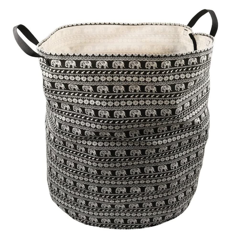 large fabric laundry basket