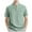 Green, variant on Mgmyaa Mens Casual Loose T-Shirts Button Pocket Short Sleeve V-Neck Pullover Shirts