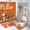style-273, variant on Shower Curtain Sets with Rugs 4 Piece Personalised Scandi Fox Rug Toilet Lid Cover And Non-Slip U Shape Mat Custom Baby Boy First Christmas Shower Curtain with 12 Hooks for Bathroom Decor Set