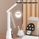 thumbnail image 4 of Lámpara de escritorio Linterna Luz nocturna | Fuente de luz doble portátil Blanco cálido Brillo ajustable | Batería recargable de 1200 mAh | Control de botones | Plástico | 28x7.4x7.4cm | Diseño, 4 of 6