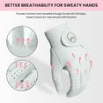 thumbnail image 5 of FINGER TEN Golf Gloves Women Right Handed Golfer Left Hand Cabretta Leather with Ball Marker 1 Pack Womens Ladies Golf Glove Non Slip All Weather Grip, 5 of 7