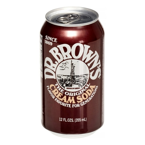 Dr. Brown's Soda, Cream Soda, 12 Fl Oz, 6 Ct