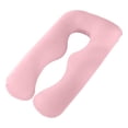 thumbnail image 1 of Almohada Multifuncional para Dormir Lado Funda Almohada para Siesta en Forma U Extraíble Y Lavable Algodón (funda Almohada Individual) (rosa), 1 of 5