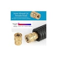 thumbnail image 5 of 1x1x1cm 1/4'' Pressure Washer Set Quick Connector Brass High Pressure Coupler Adapter Pressure Washer Fitting Pressure Washer Couplers for High Pressure Water Gun, 5 of 5