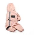 thumbnail image 1 of PSM Pet Raincoat for Dogs and Cats - Waterproof, Breathable with Reflective Strips, Four-Legged Design, Size S (Pink) - Wholesale Available, Universal Fit for Multiple Pets, Comfortable & Safe for, 1 of 6