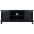 thumbnail image 2 of SAFAVIEH Hain.es 2 Drawer 1 Shelf Media Stand, Black (47.3 in. W x 15.8 in. D x 20 in. H), 2 of 11