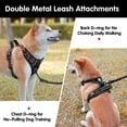 thumbnail image 4 of PoyPet Dog Harness and Leash Combo, Escape Proof No Pull Vest Harness, Reflective Adjustable Soft Padded Pet Harness with Handle for Small to Large Dogs, 4 of 9