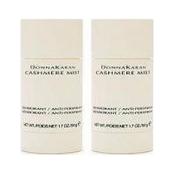 Donna Karan Cashmere Mist Deodorant / Anti-Perspirant for Women, 1.7 Oz - 2 Pack