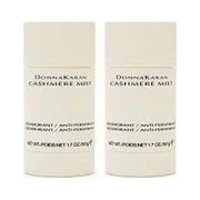 Donna Karan Cashmere Mist Deodorant / Anti-Perspirant for Women, 1.7 Oz - 2 Pack