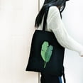 thumbnail image 5 of Jusqu'à 65 % de Rabais Sacs à Bandoulière pour Femmes en Toile Imprimée Feuille de Bananier Sacs de Magasinage à Poignée, 5 of 5