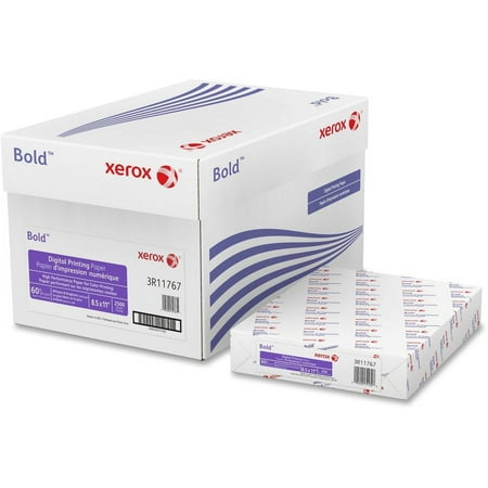 Xerox Bold Digital Printing Paper Vivid - 100 Brightness - Letter - 8 1/2" x 11" - 60 lb Basis Weight - Smooth - 250 / Pack - SFI | Bundle of 2 Packs