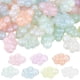 thumbnail image 1 of 60 cuentas acrílicas con forma de nube, colores surtidos aleatorios, brillan en la oscuridad. Cuentas luminosas sueltas con forma de nube de dibujos animados., 1 of 4