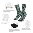 thumbnail image 3 of Uemuo sport sonw board Printed Kids Boys Socks Seamless Crew Socks Crazy Funny Athletic Sport Socks for Children, 3 of 5