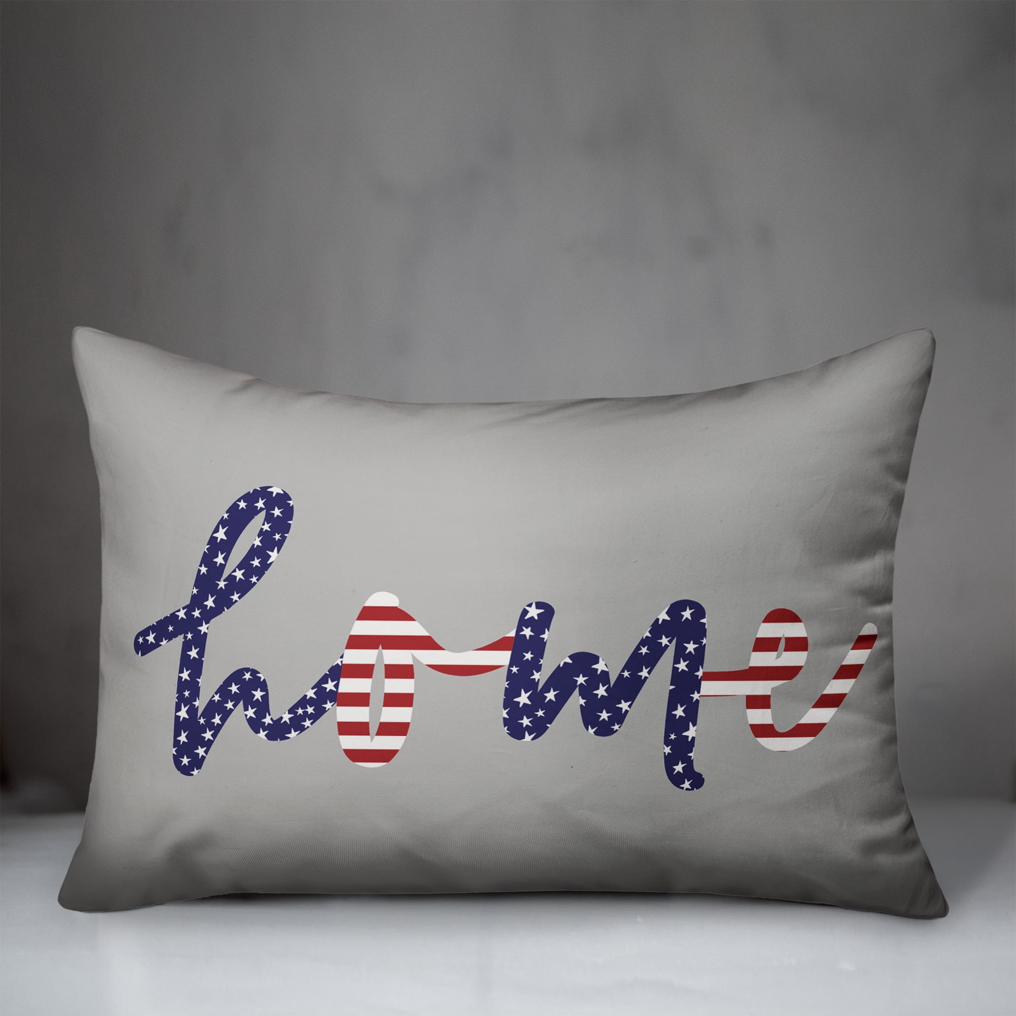 Creative Products Patriotic Home Script 14x20 Indoor / Outdoor Pillow