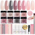 thumbnail image 1 of Kit de polvos para uñas AZUREBEAUTY con 8 colores y accesorios, 1 of 9