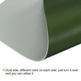 thumbnail image 3 of Uxcell 27.56"x13.78" Desk Mat Protector, PU Leather Dual Side Waterproof Mouse Pad Writing Mat for Office Home, Green, Gray, 3 of 5
