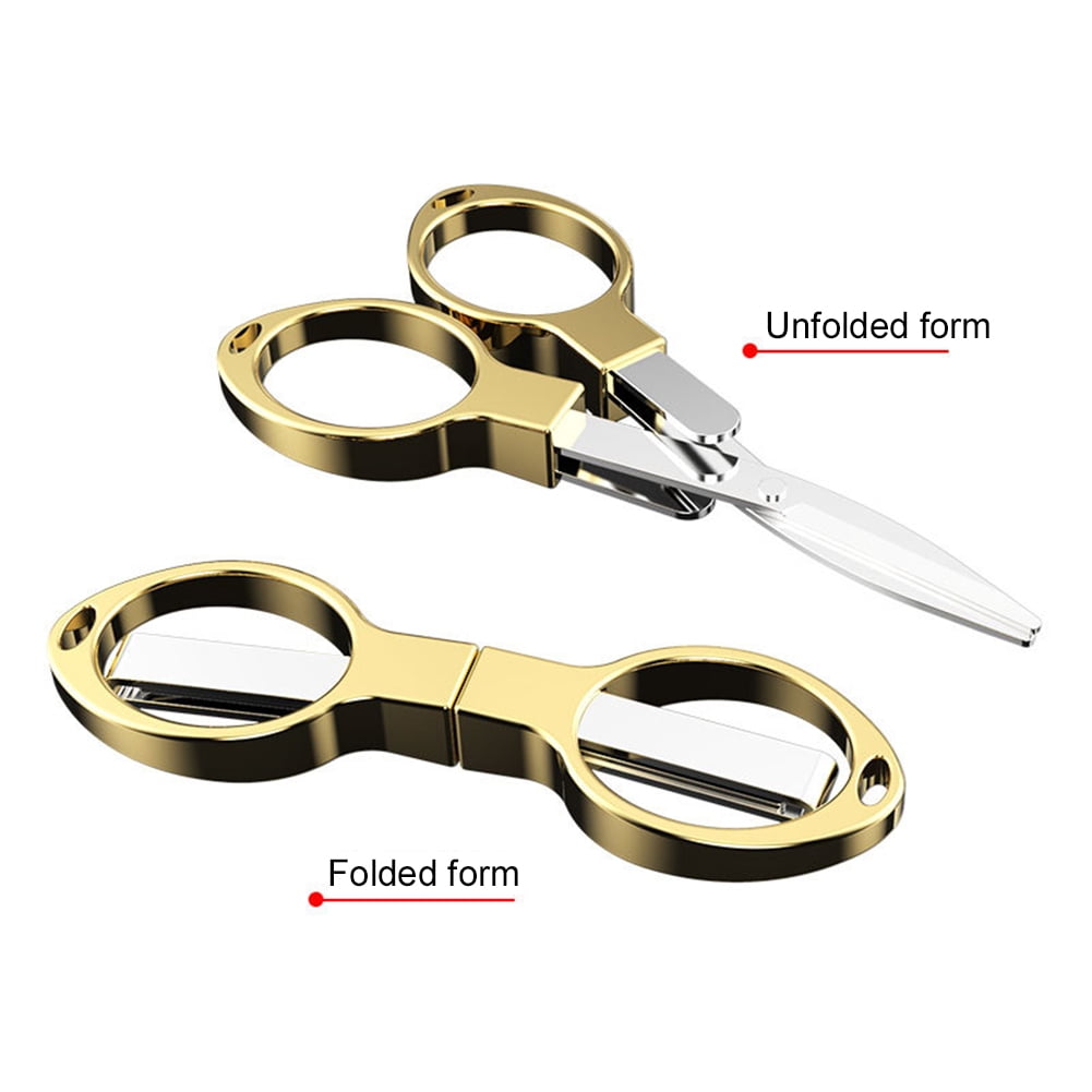 Details about   Stainless Steel Scissors Scissors Office for Material for Fishing Line 