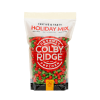 Colby Ridge Holiday Mix Gourmet Craft Popped Gluten Free Popcorn Snack Sized Large Pouch (2 Gallons = 34 Cups)