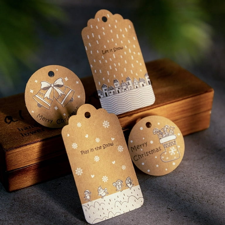 Wrap It Wednesday: Easy Gift Bag with DIY Gift Tags - Gold