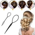 thumbnail image 7 of Hair Styling Set, NOGIS 83 Pcs Hair Design Styling Tools, DIY Hair Accessories Hair Modelling Tool Kit Magic Fast Hair Braid Braiding Tool for Women and Girls, 7 of 7