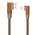 thumbnail image 2 of Maoww Double Elbow Data Cable 8Pin Replacement for Android TYPE-C Nylon Braided Fast Charging Phone Line, 2 of 6