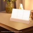 thumbnail image 3 of Photo Frame, Transparent Acrylic Panel Modern Picture Frame  for Bedrooms Living Rooms for Tickets, 3 of 7