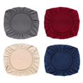 thumbnail image 4 of 4pcs de asiento de silla de comedor de asiento de silla de escritorio de oficina Funda de asiento Size_M Soledad Funda de asiento de silla de comedor, 4 of 5