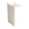 thumbnail image 2 of 10L Narrow Slim Trash Can for Kitchen Bedroom Bathroom, 5.2 Inch Wide Small Garbage Bin with Handle, Space-Saving Waste Basket for Tight Spaces, White, 2 of 6