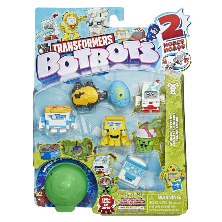 Transformers Botbots Spoiled Rottens Series 2 - Complete Set of 5 Transformers Botbots Spoiled Rottens Series 2 - Complete Set of 5