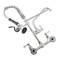 Rlietter Commercial Kitchen Faucet with PreRinse Sprayer,8inch