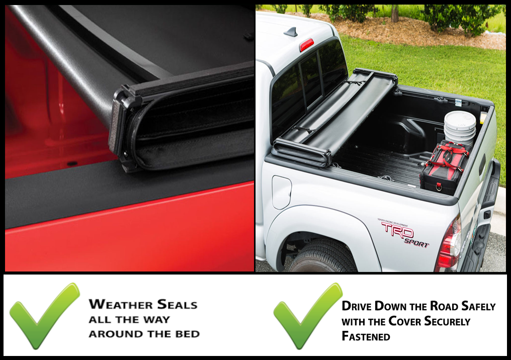 Gator Etx Tri Fold Fits 2014 2019 Toyota Tundra 6 5 Ft Bed W O Ts Only Tonneau Truck Bed Cover Made In The Usa 59407 Walmart Com Walmart Com