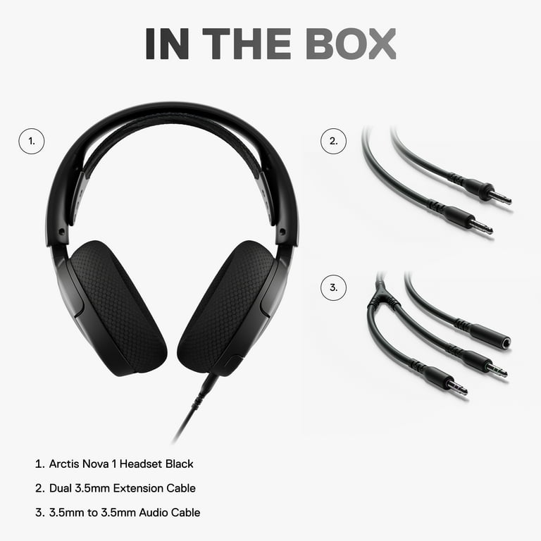 Free Shipping! SteelSeries Arctis Nova 1 Gaming Headset