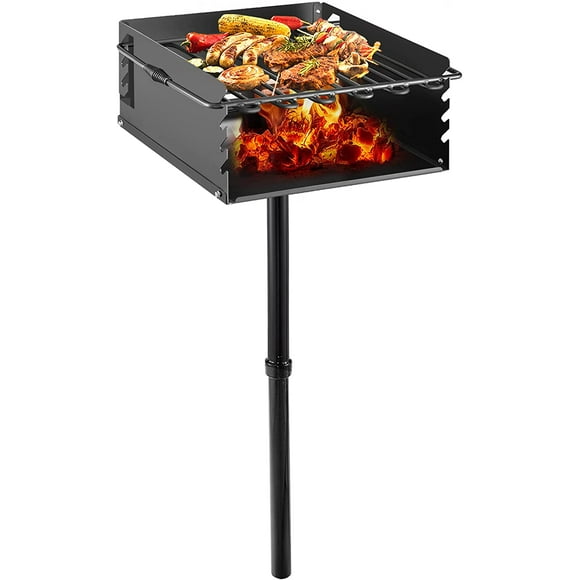 Charcoal Grill Adjustable Grate