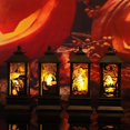 thumbnail image 5 of Linterna de bola de nieve de Halloween con forma de calabaza y letrero de Halloween, 4 piezas de decoración de globo de Halloween, regalo, 5 of 5