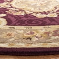 thumbnail image 3 of Safavieh Empire Bethanie Oriental Wool Area Rug, Dark Red/Dark Beige, 6' x 6' Round, 3 of 10