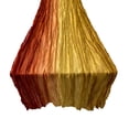thumbnail image 3 of Party Runner,Gradient Crinkle Sheer Gauze Long Table Cover With Multi Tone Color Options,Reception Cake Mat Used For Bohemian Wedding Classroom Event Decor, 3 of 7