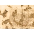 thumbnail image 1 of Ahgly Company Indoor Rectangle Abstract Brown Modern Area Rugs, 7' x 9', 1 of 4